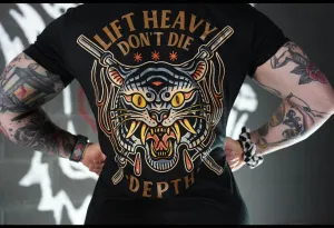 (                                                                                                                                                                                                                             Lift Heavy Dont Die Tee