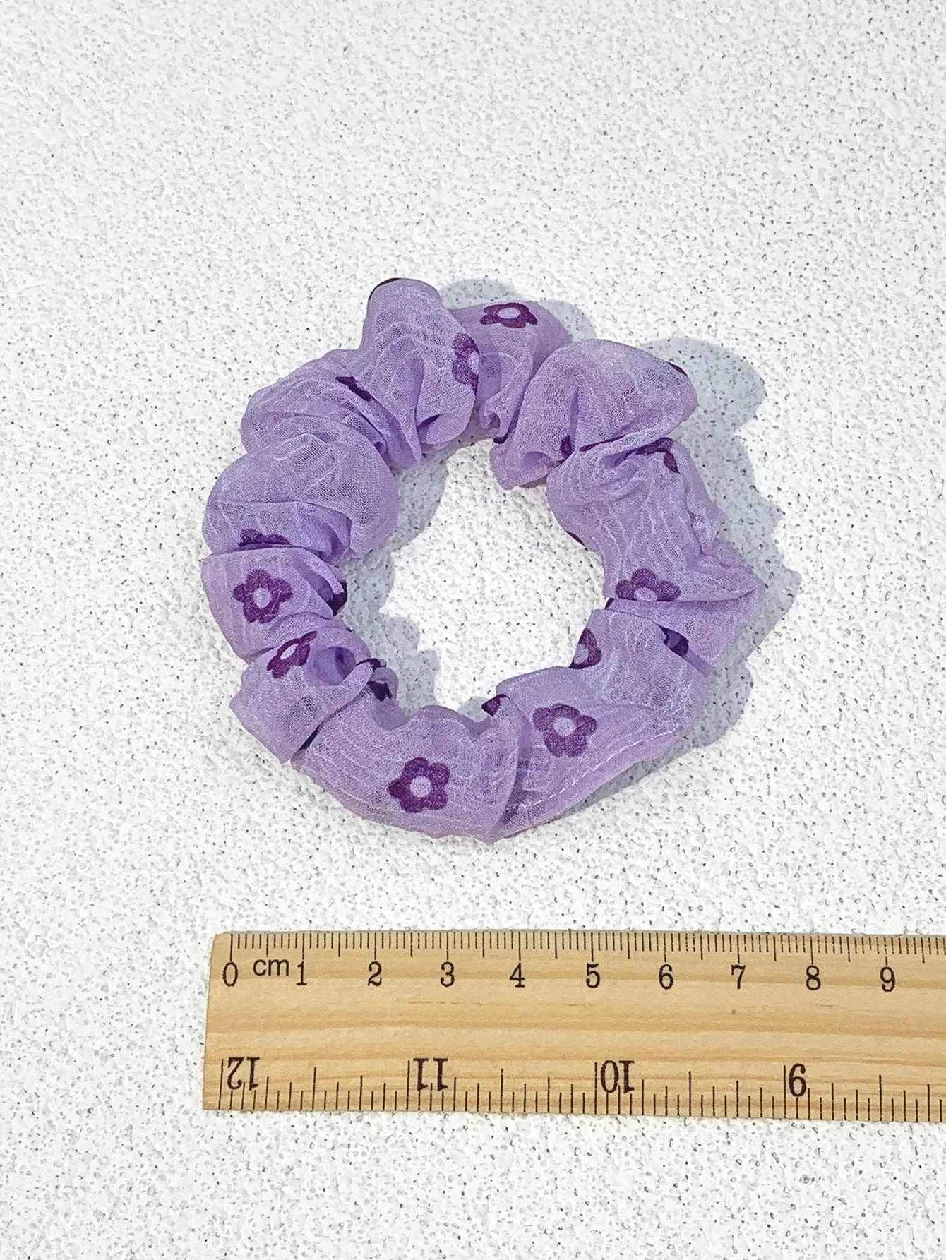 20pcs Ditsy Floral Print Scrunchies - Multicolor