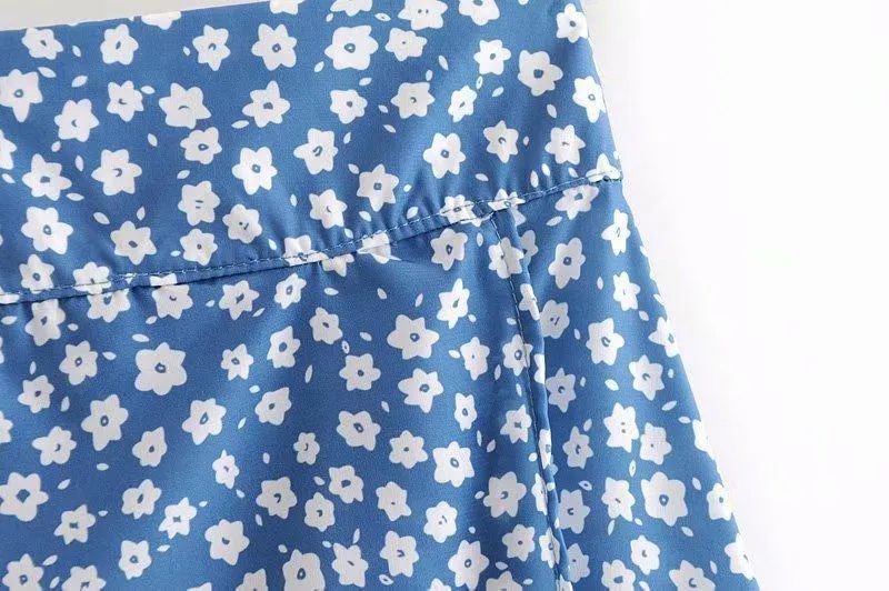 A-Line Tiny Flower Skirt