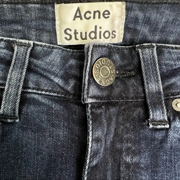 Acne Studios Skin 5 Deep Mid Rise Skinny Jeans Women’s Sz 25