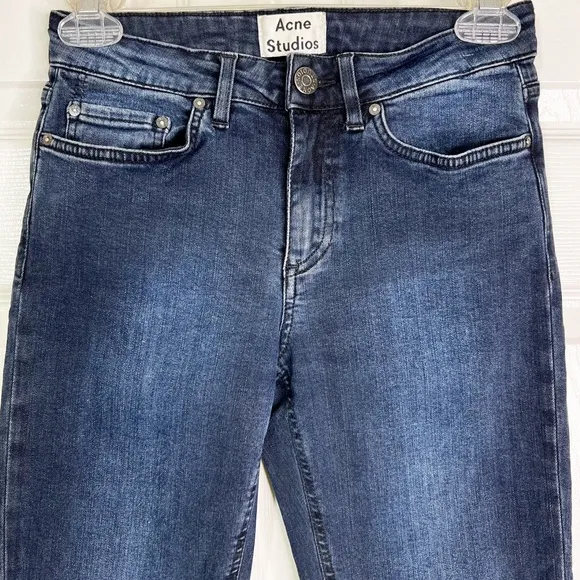 Acne Studios Skin 5 Deep Mid Rise Skinny Jeans Women’s Sz 25