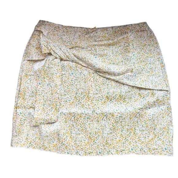 Anthropologie Sabina Musayev Floral Fitted Mini Skirt NWT Size Medium