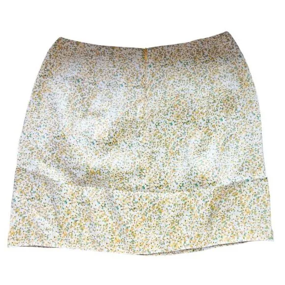 Anthropologie Sabina Musayev Floral Fitted Mini Skirt NWT Size Medium