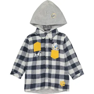 Baby Boy Cotton Zip-Up Hoodie