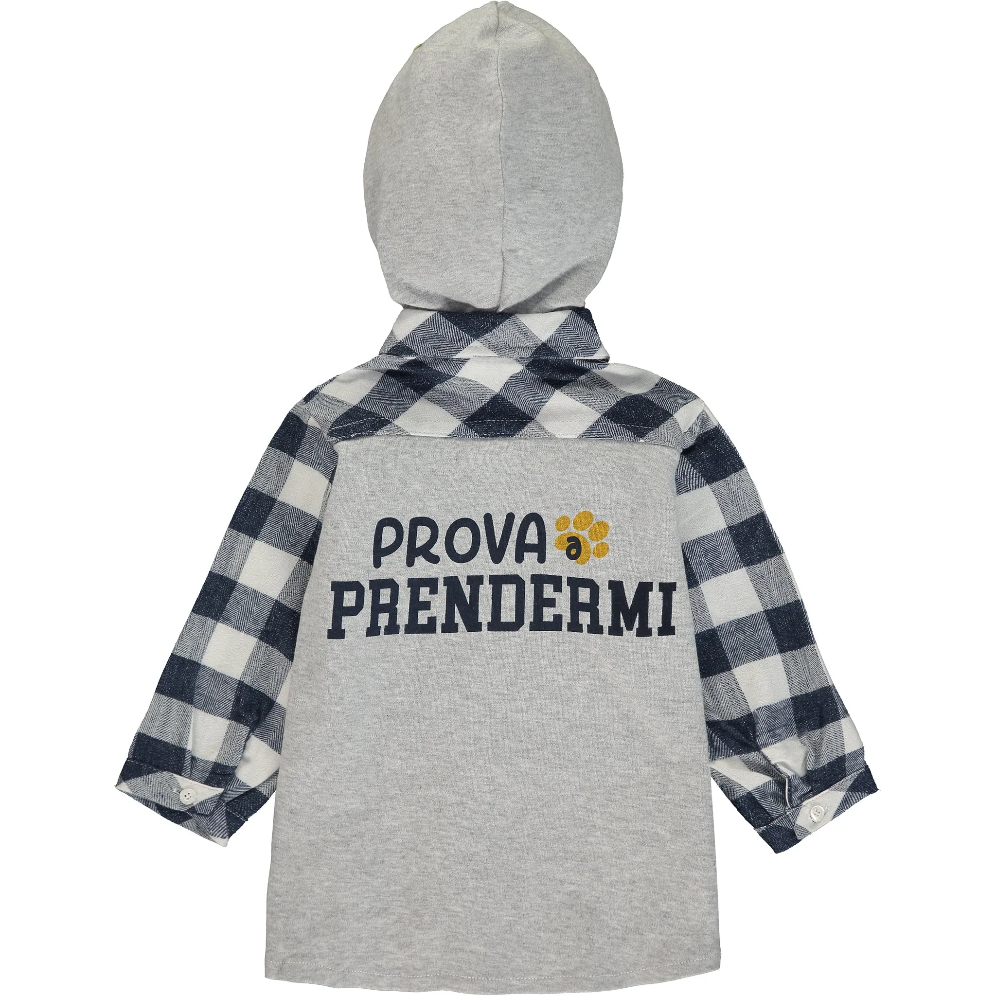Baby Boy Cotton Zip-Up Hoodie