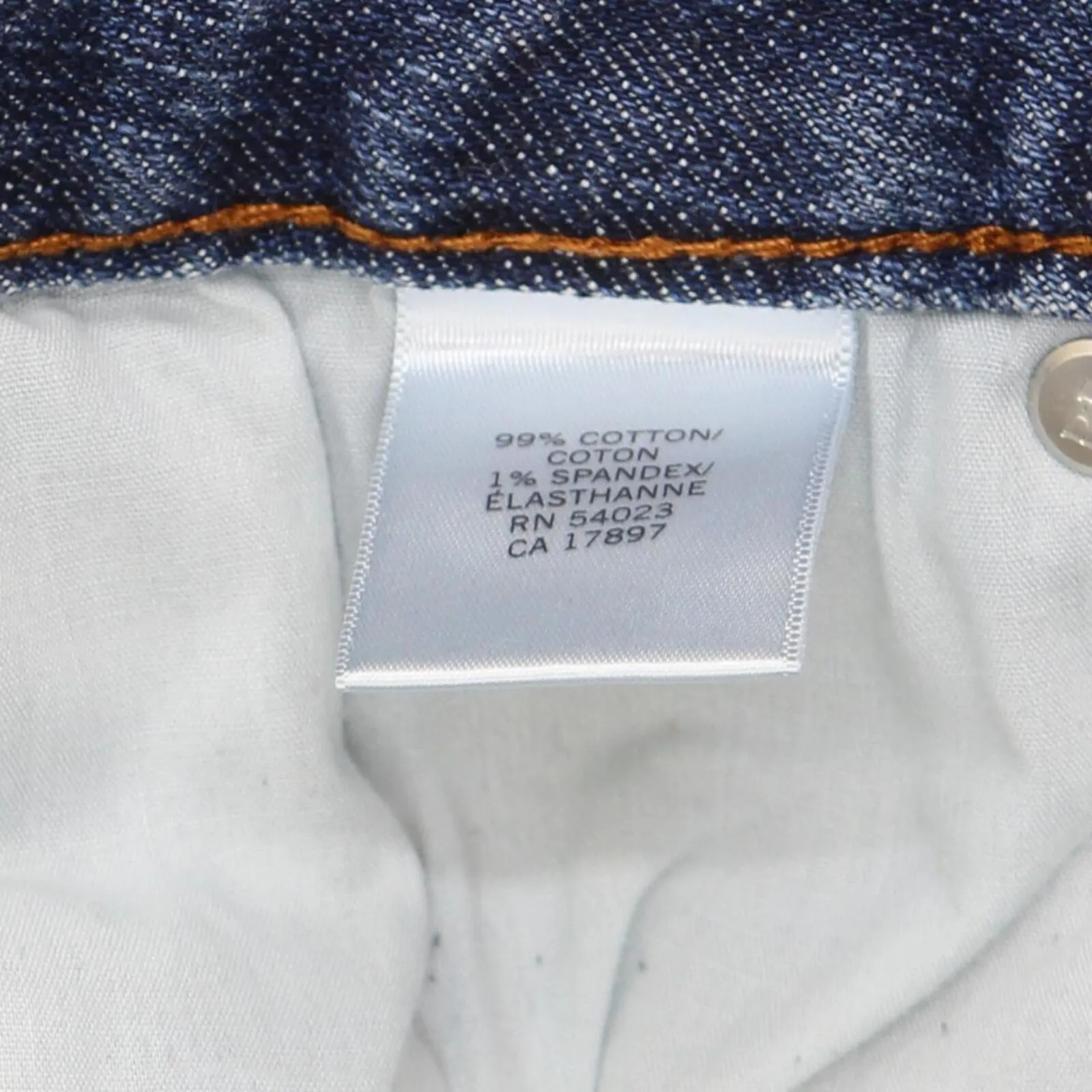Banana Republic Womens Limited Edition Straight Leg Denim Jeans Blue Wash 14