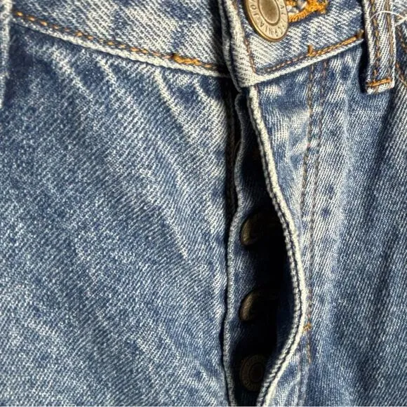 Brandy Melville Saylor John Galt 90s medium wash straight leg jeans size 26