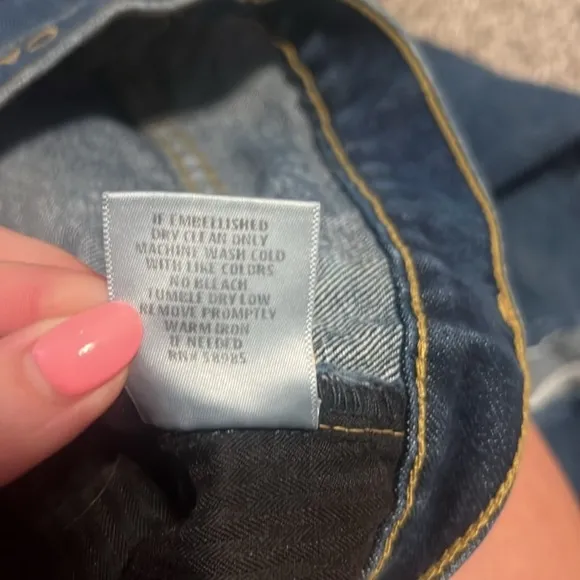 Carmar Distressed Denim High Rise Jeans size 26