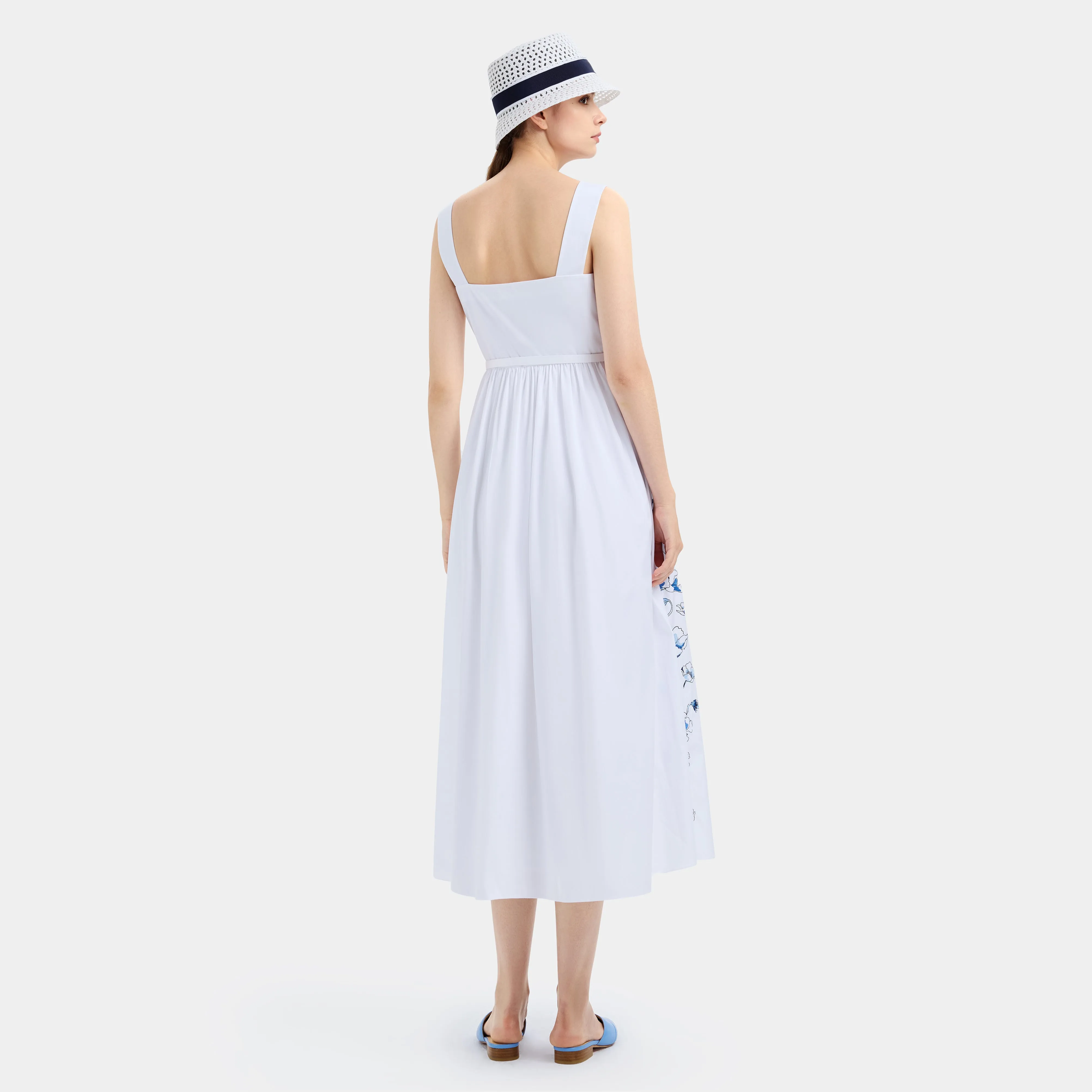 CELESTIAL FLORAL DRESS