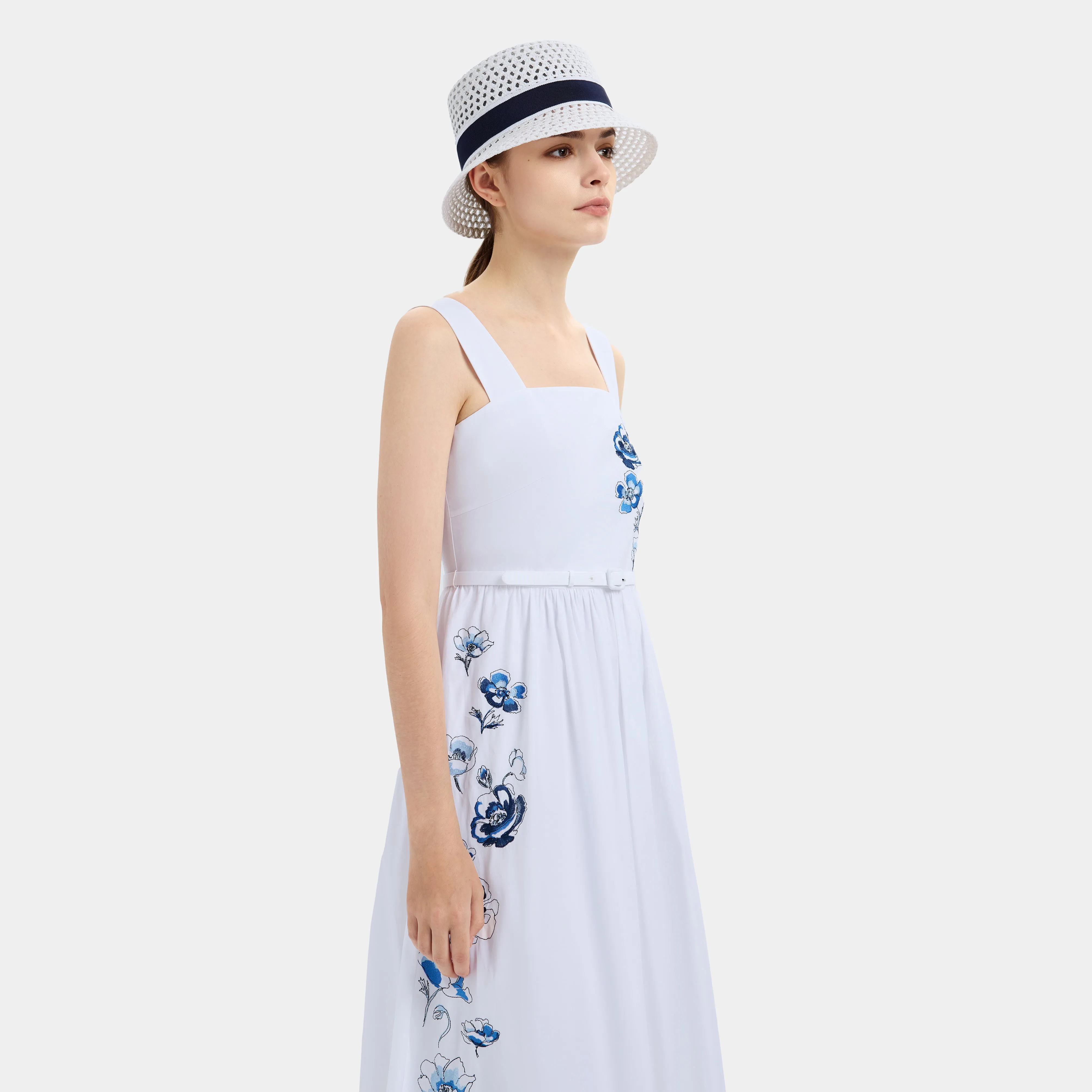 CELESTIAL FLORAL DRESS