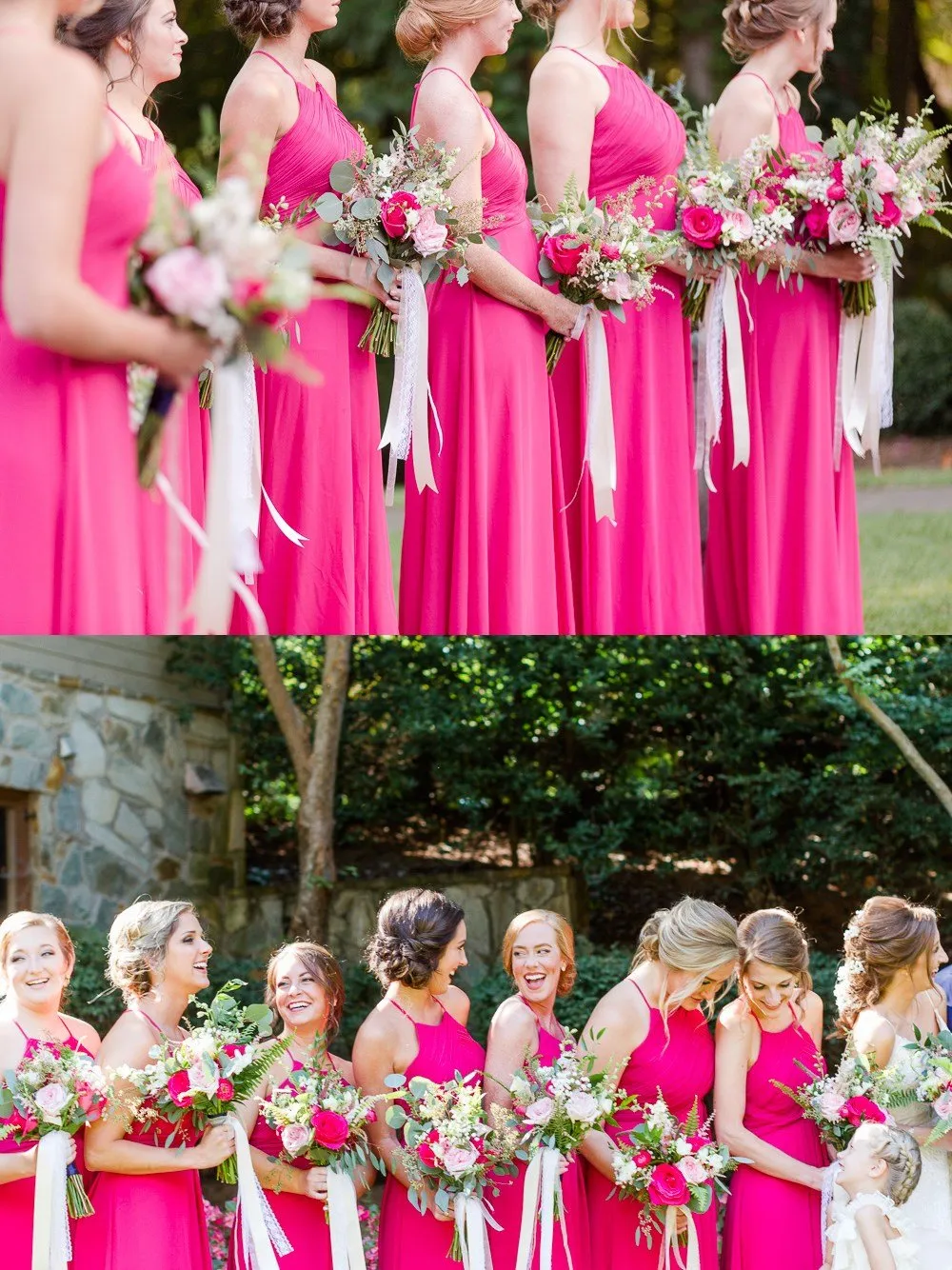 Cheap Chiffon Mismatched A-line Bridesmaid Dresses, WG337