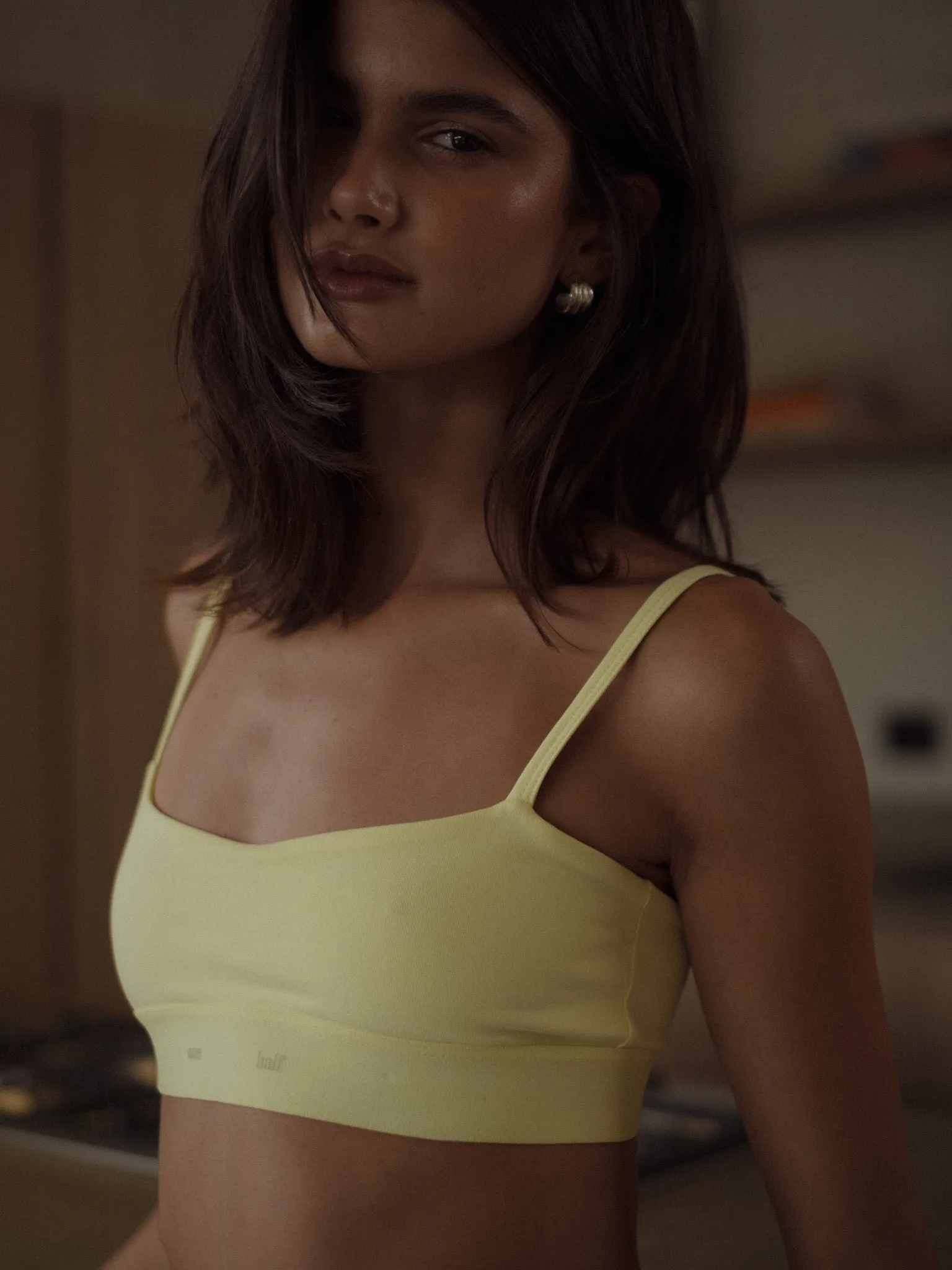 COTTON MICRO TINY TOP - BUTTERCREAM
