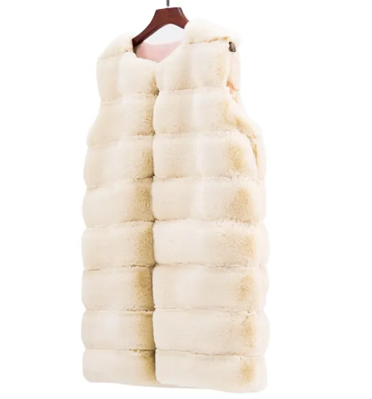 Cotton-Padded Plush Vest