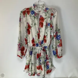 Dress Casual Short By Yumi Kim In Floral Print, Size: Xs