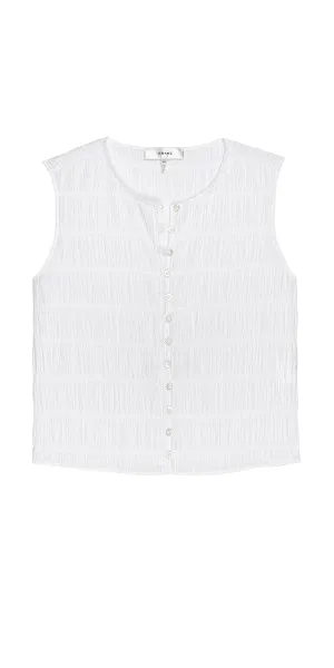 FRAME Smocked Tank