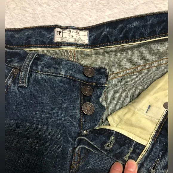 Free People capri jeans