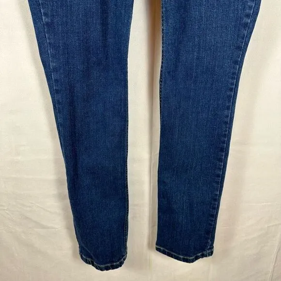 Harley-Davidson Women’s Jeans Straight Leg Mid-Rise Stretch Denim Dark Indigo 27