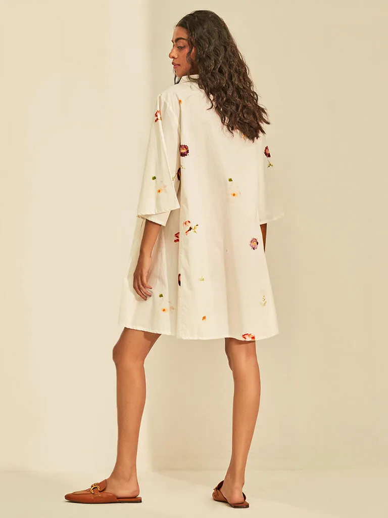 Ivory Garden Dress