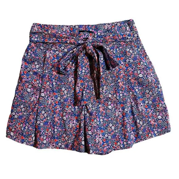 J. Crew Liberty Tana Lawn Hi Waist Floral Shorts Size 6