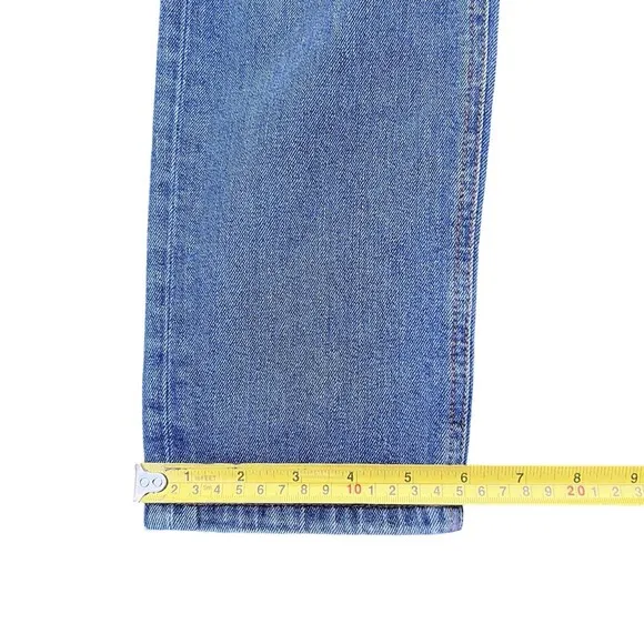 JOE'S The Billie Crop Boyfriend Tapered Women's Distressed Blue Jeans Size 25