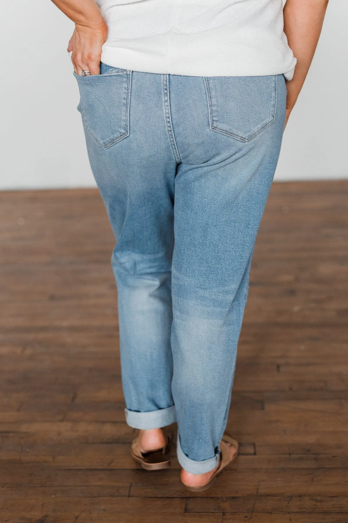 KanCan Boyfriend Jeans- Christina Wash