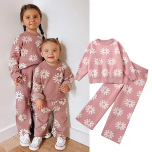 Knitted Co-ord Daisy Set