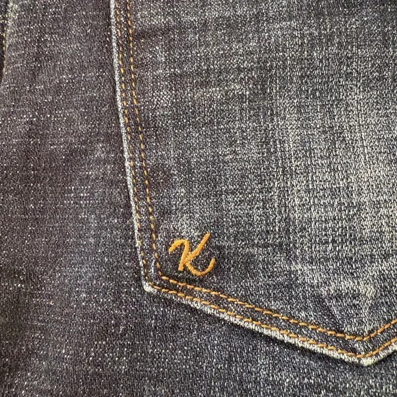 Kut from the Kloth Lauren Crop Straight Leg Jeans size 4