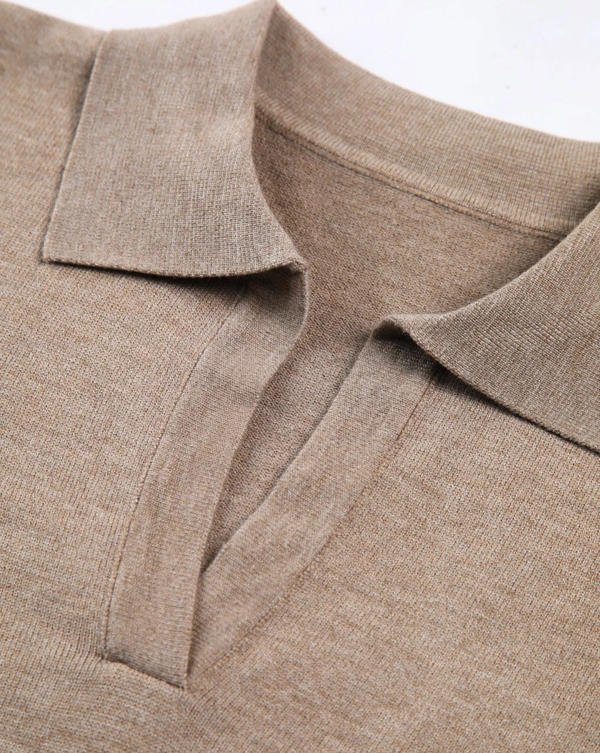 Leisure Collared Pullover Sweater