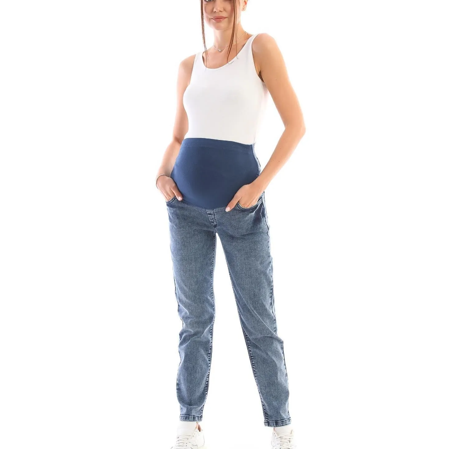 Maternity Boyfriend Jeans