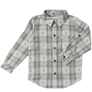 Me & Henry Dress Shirt - Grey Square