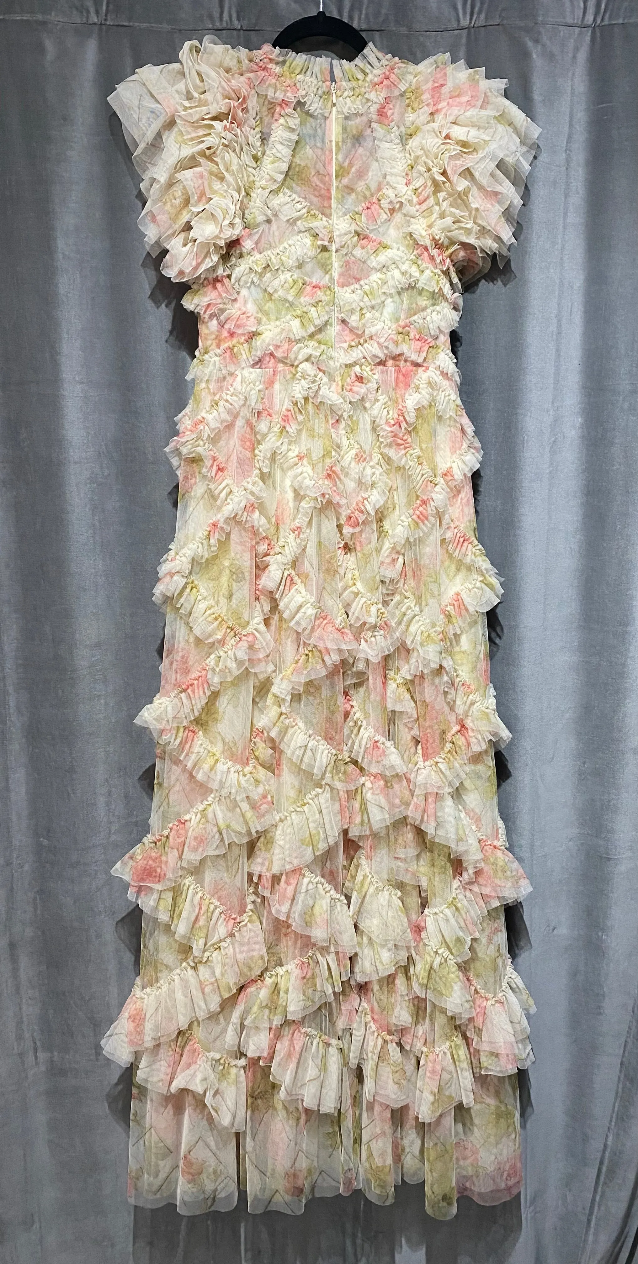 Needle and Thread Genevieve Floral Tule Gown