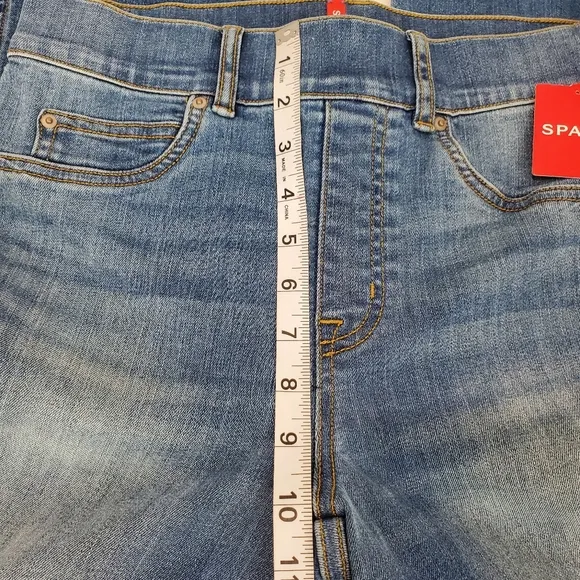 NWT SPANX SPANXshape EveryWear Straight Leg Jeans Stretch Comfort Shapewear SZ S