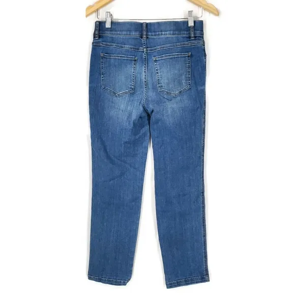 NWT SPANX SPANXshape EveryWear Straight Leg Jeans Stretch Comfort Shapewear SZ S