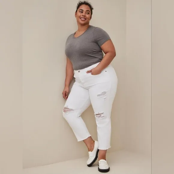 NWT Torrid High Rise Straight Jeans