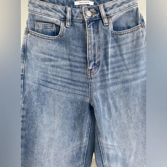 PacSun Side Slit Light '90s Boyfriend Jeans