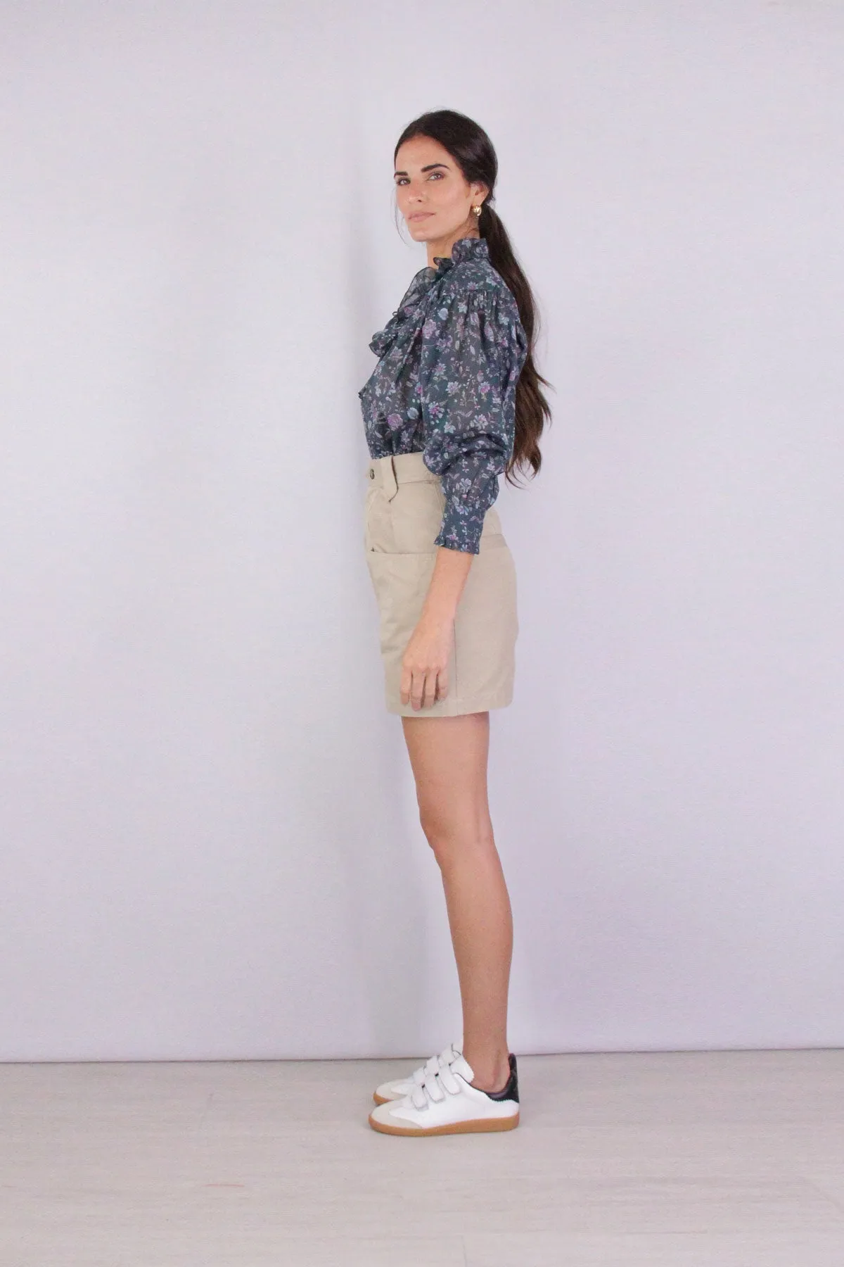 Pamias Top in Dark Green