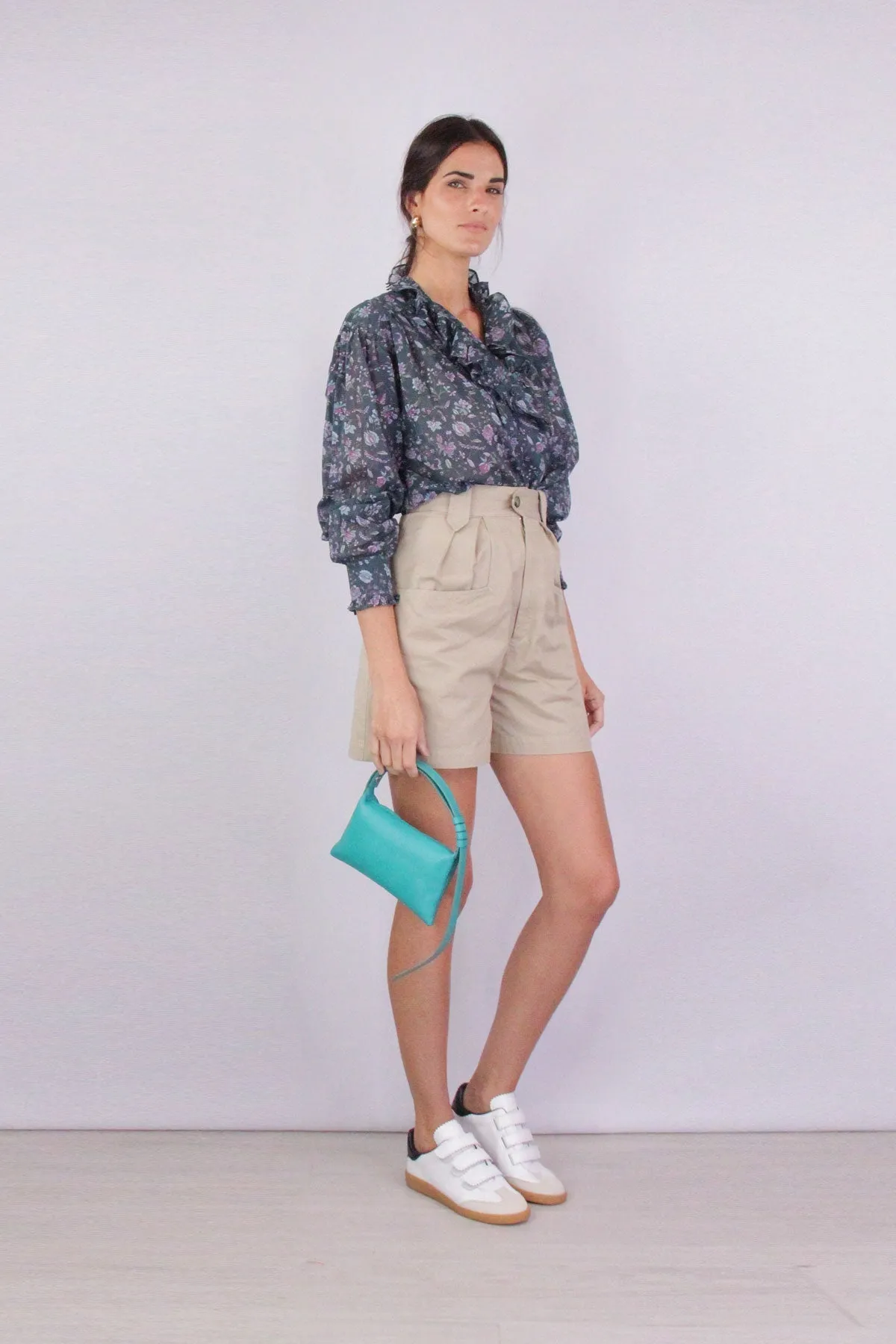 Pamias Top in Dark Green