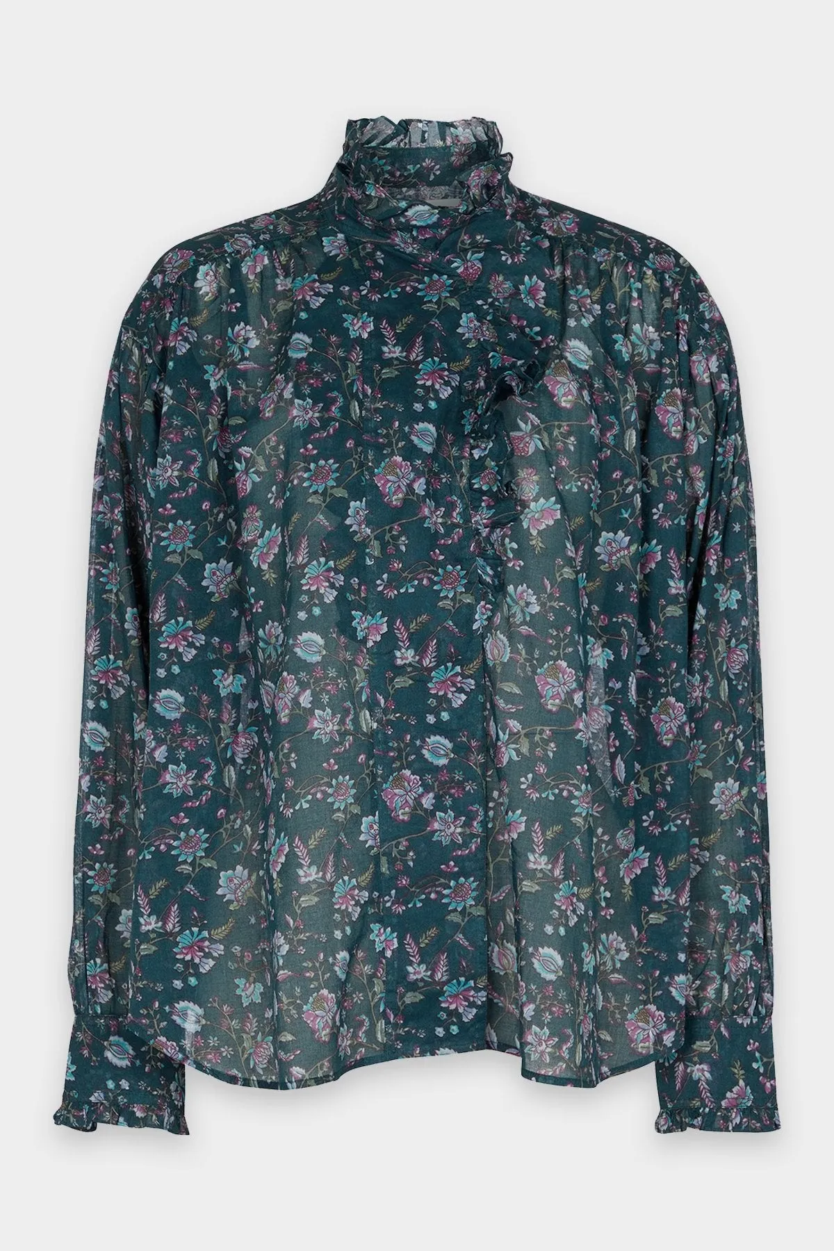Pamias Top in Dark Green