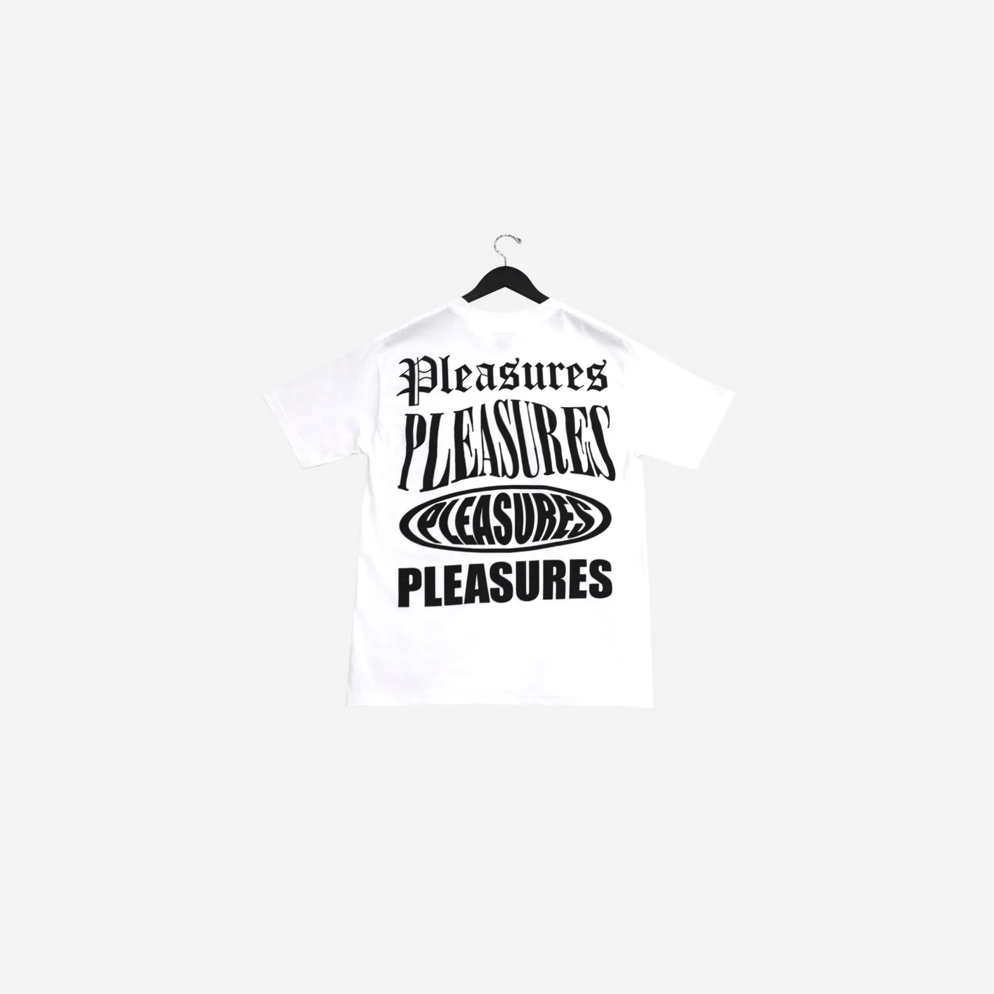 Pleasures Stack T-Shirt P24SP050-White