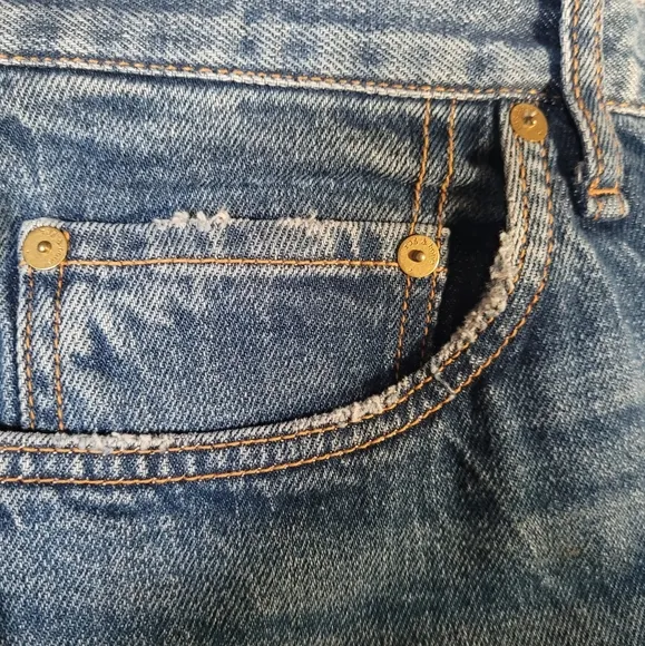 Rag &amp; Bone &quot;Harlow&quot; Straight Leg Jeans