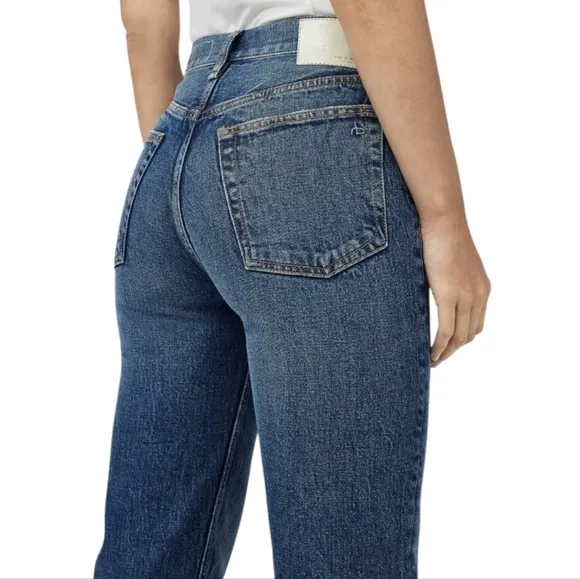 Rag &amp; Bone &quot;Harlow&quot; Straight Leg Jeans