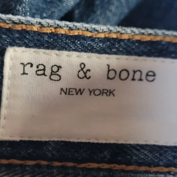Rag &amp; Bone &quot;Harlow&quot; Straight Leg Jeans
