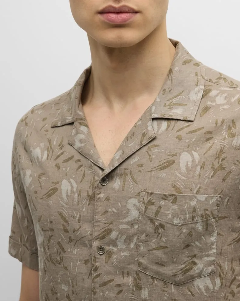 Rails - Dresden Shirt - Brush Floral Tinder