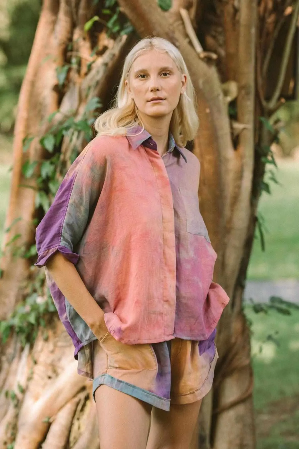 Rainbeau Linen Suka Set