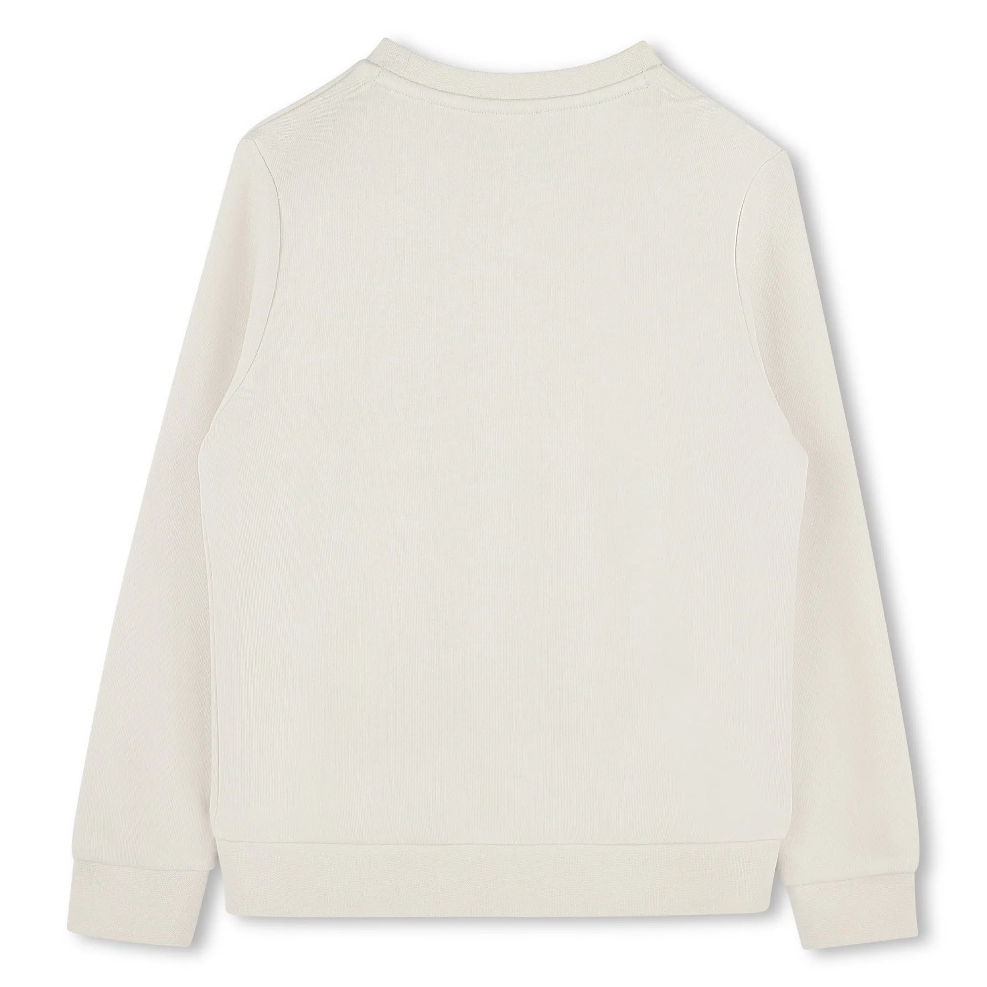 Sand Printed Logo Cotton Sweatshirt
