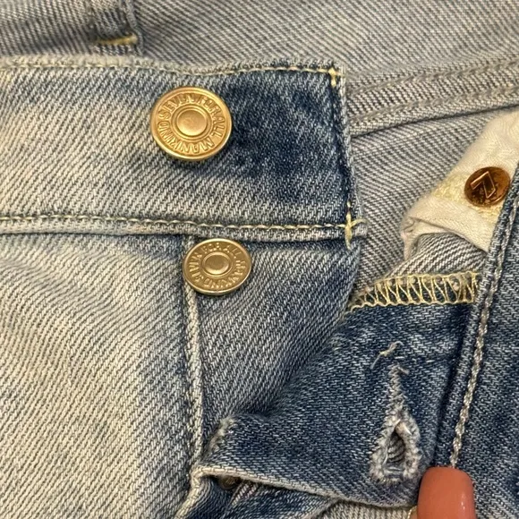 Seven For All Mankind Luxe Vintage Women's Distressed Boyfriend Jeans SZ 26 $268