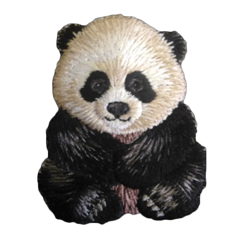 Sew On Motifs Lace Jeans Dresses Garments Appliques Patches 5.2 cm - Panda