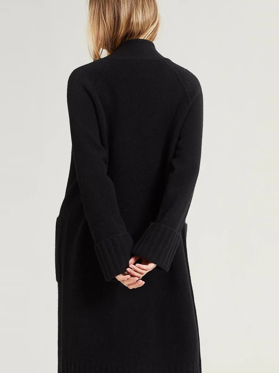 Solid Color Casual Knit Sweater Cardigan