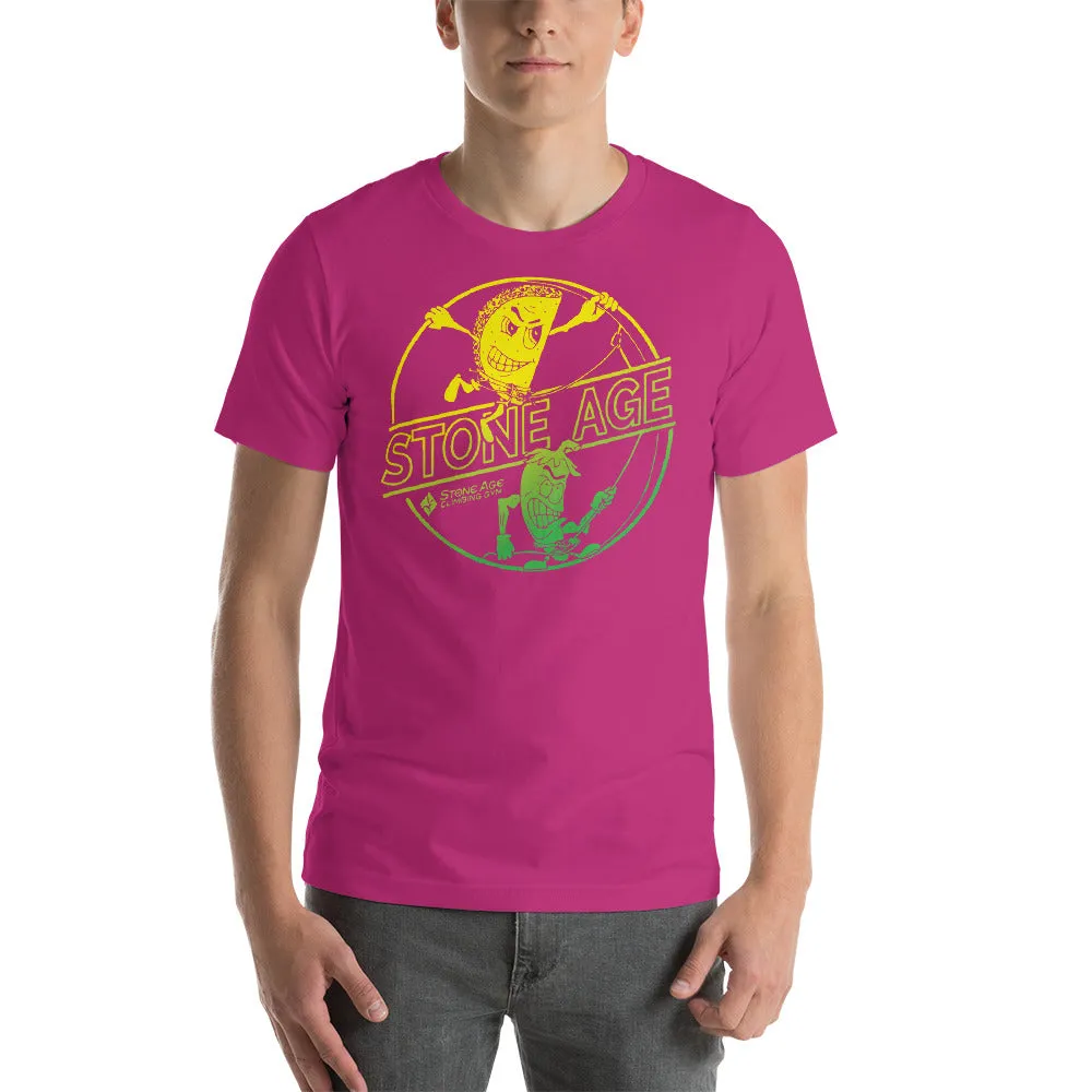 Stone Age Men's Chile & Taco T-Shirt - Print on Demand