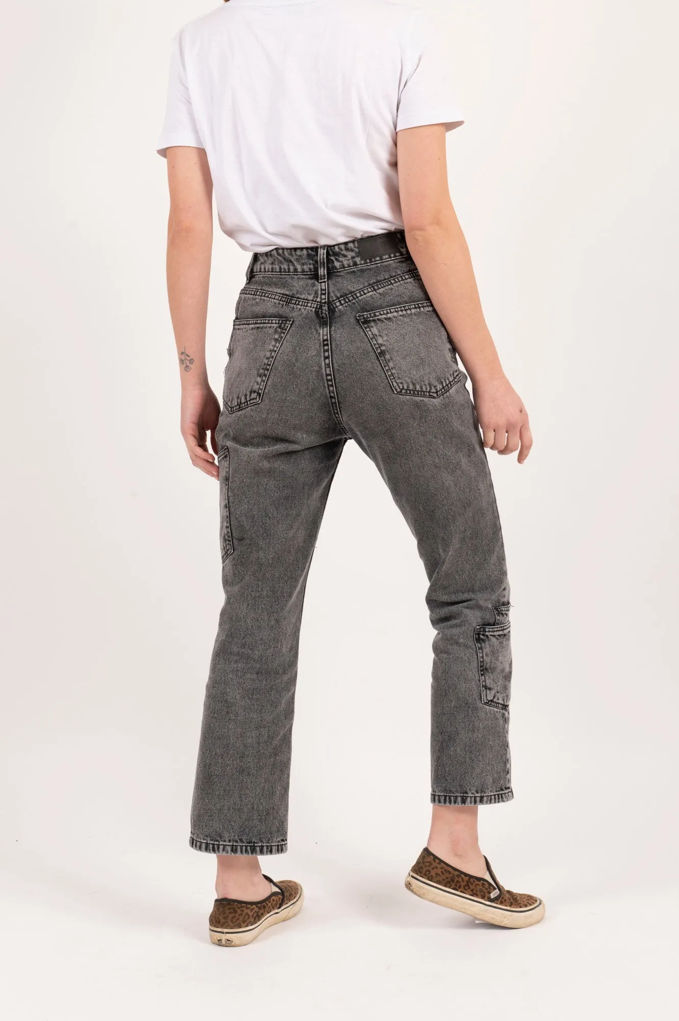 Toke Jeans Lennon Negro Mujer